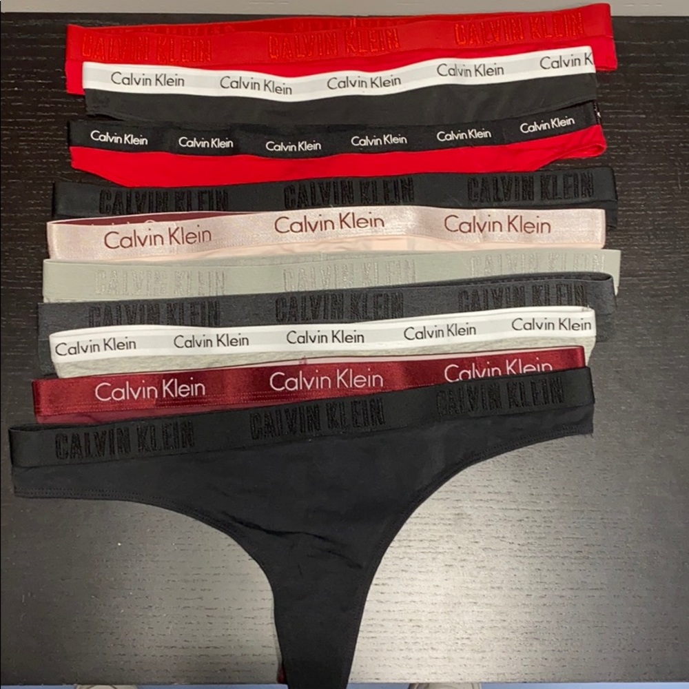 10 pairs of NEW Calvin Klein Thong Underwear